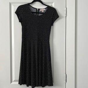 Michael Kors black and white polka dot dress. Size XS.